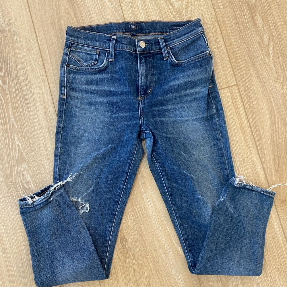 Agolde-Sophie Crop Jeans